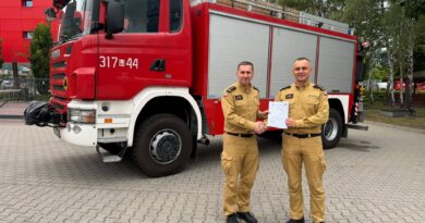 Scania z Warszawy zasili lubelską PSP. SCRt z JRG 15 przekazany