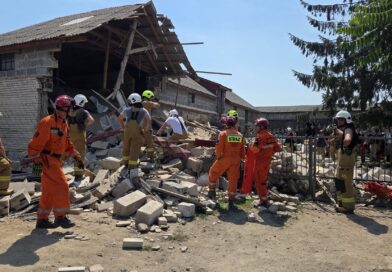 Kopydłowo Nowe: Wybuch i zawalenie budynku. Dwie osoby poszkodowane